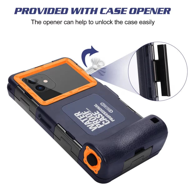 6.9 Case with Phones Protective Underwater Professional Diving Lanyard Surfing for LCD Video Inch Waterproof Snorkeling Meizu Swimming Up Photo to And C9 Housing [15m/50ft] all UrbanX
