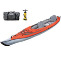'- Convertible - Inflatable Kayak Red Tandem with ft Kayak - Advanced Recreational 15 - Pump or Elements Solo AdvancedFrame®