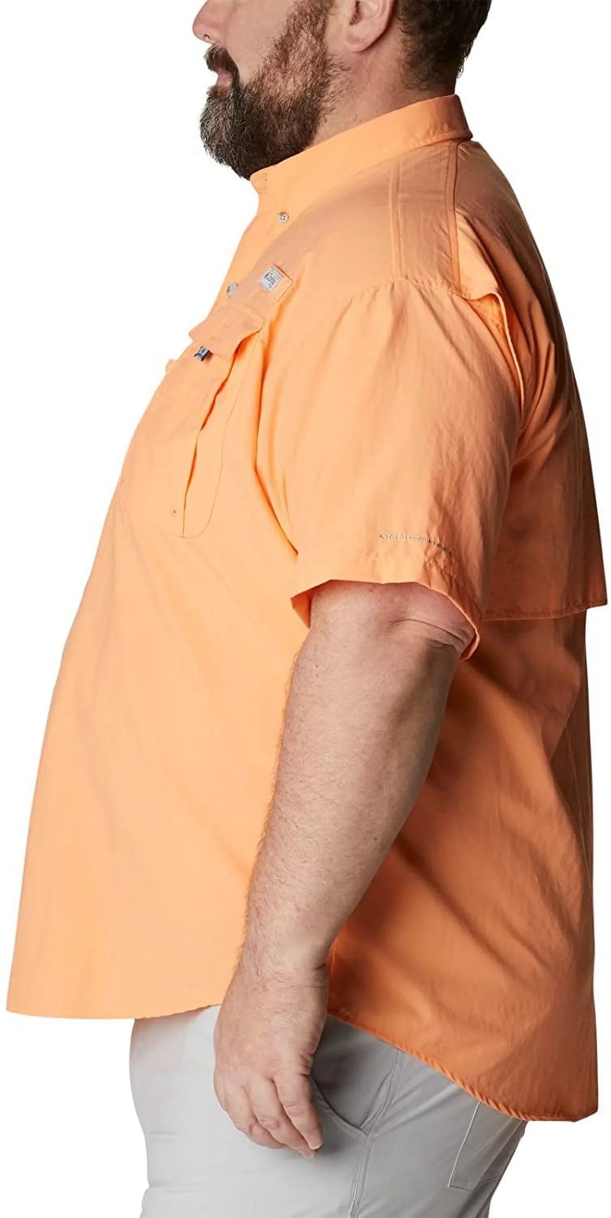 Columbia Men's II Bright XX-Small Short Sleeve Nectar, Shirt, Bahama