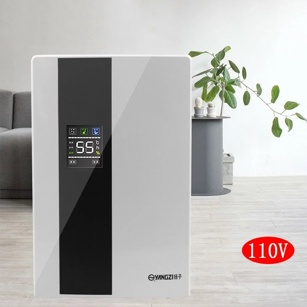 LCD Dehumidifier Quiet 2200ml and TOOL1SHOoo Tank Ultra Remote Water Dehumidifier with Portable