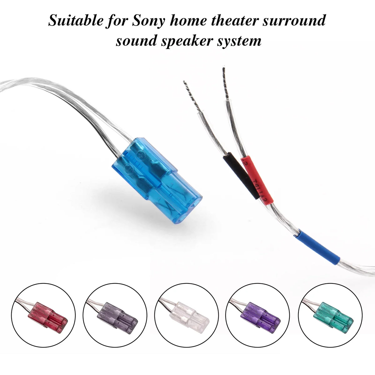 Replacement Universal Speaker Soundbar 6 Cables Sony Pcs Theater for Home New Speakers