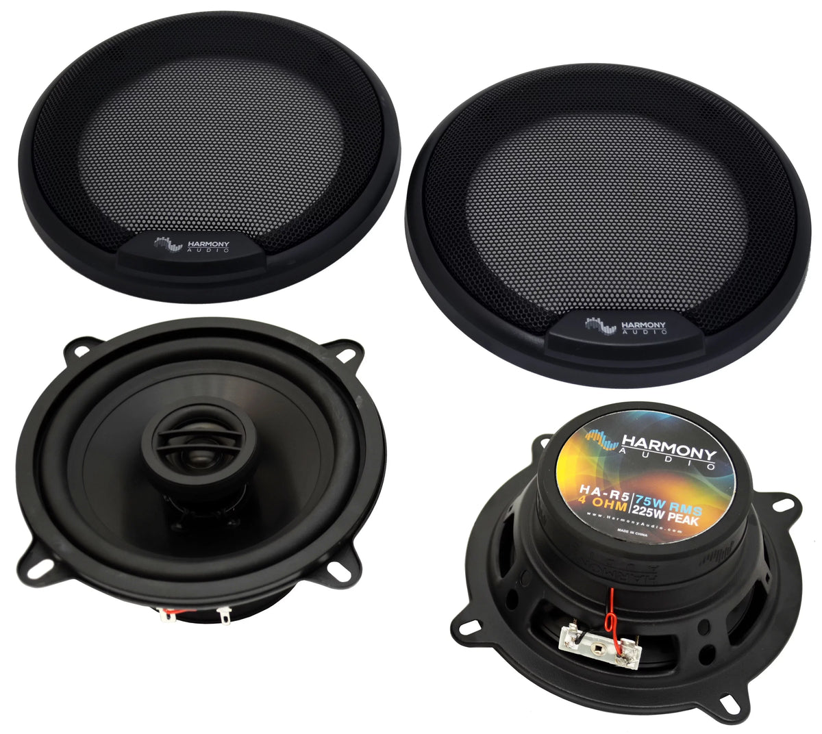 Series HA-R5 300 Speakers Deck Fits Mercedes Replacement 1981-1996 Rear Harmony