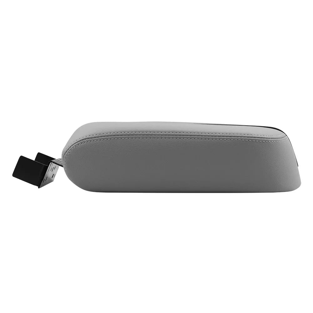 Center Lid Center Full Brock Truck Console Sierra Tahoe Armrest Replacement Gray Cover 2007-2013 with with Pickup Compatible Escalade Silverado Console