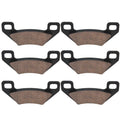 Pads Cat 2005-2011 Arctic Pro 650 Rear Brake Brakes Front Trv Hi 4X4 for Mud
