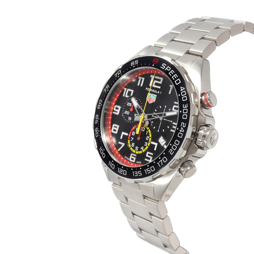 in Bull Watch Racing" Tag Men's Steel Formual "Red Pre-Owned CAZ101AL.BA0842 1 Heuer