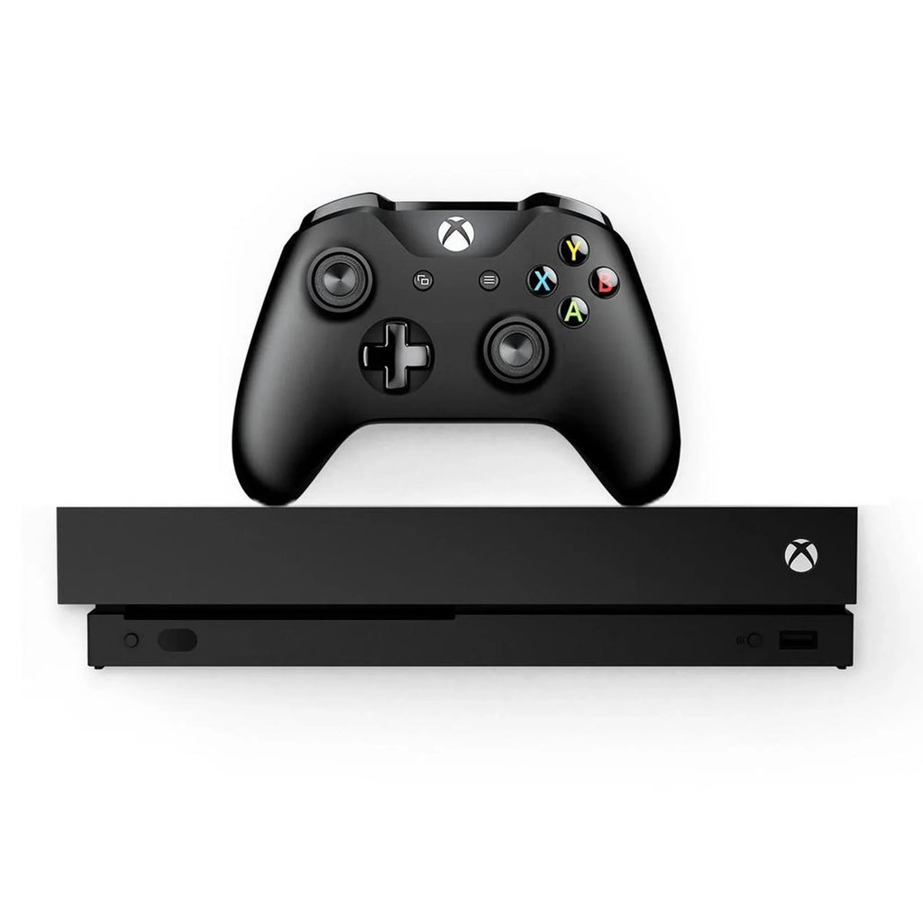 X Microsoft Pre-Owned with Controller, 4K AXTION BOLT Xbox New) Ultra One 1TB (Refurbished: 2 HD Headset Cleaning Bundle Black Like with Kit