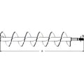 Horizontal AMAH234554 Middle Auger, Unloading RAParts
