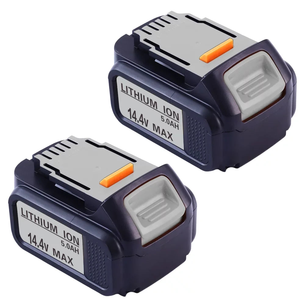 5000mAh DCB140XJ DCB140 DCS332M2 Battery with DCD734C2 Battery Dewalt Lithium 14.4V DCF836D2 14.4V DCR027 DCB145 Compatible