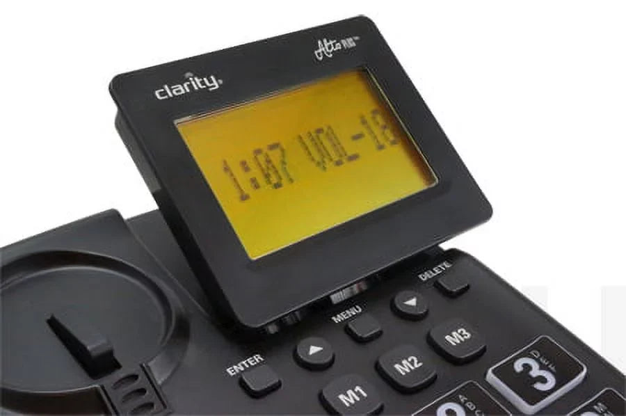 Button Speakerphone, Clarity Extra Loud Big Black CID AltoPlus