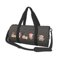 Sports Gnome Large Cylinder Luggage with Capacity Travel Bag Pocket Baker Bag Waterproof Bag Coaee Compartment and Gym