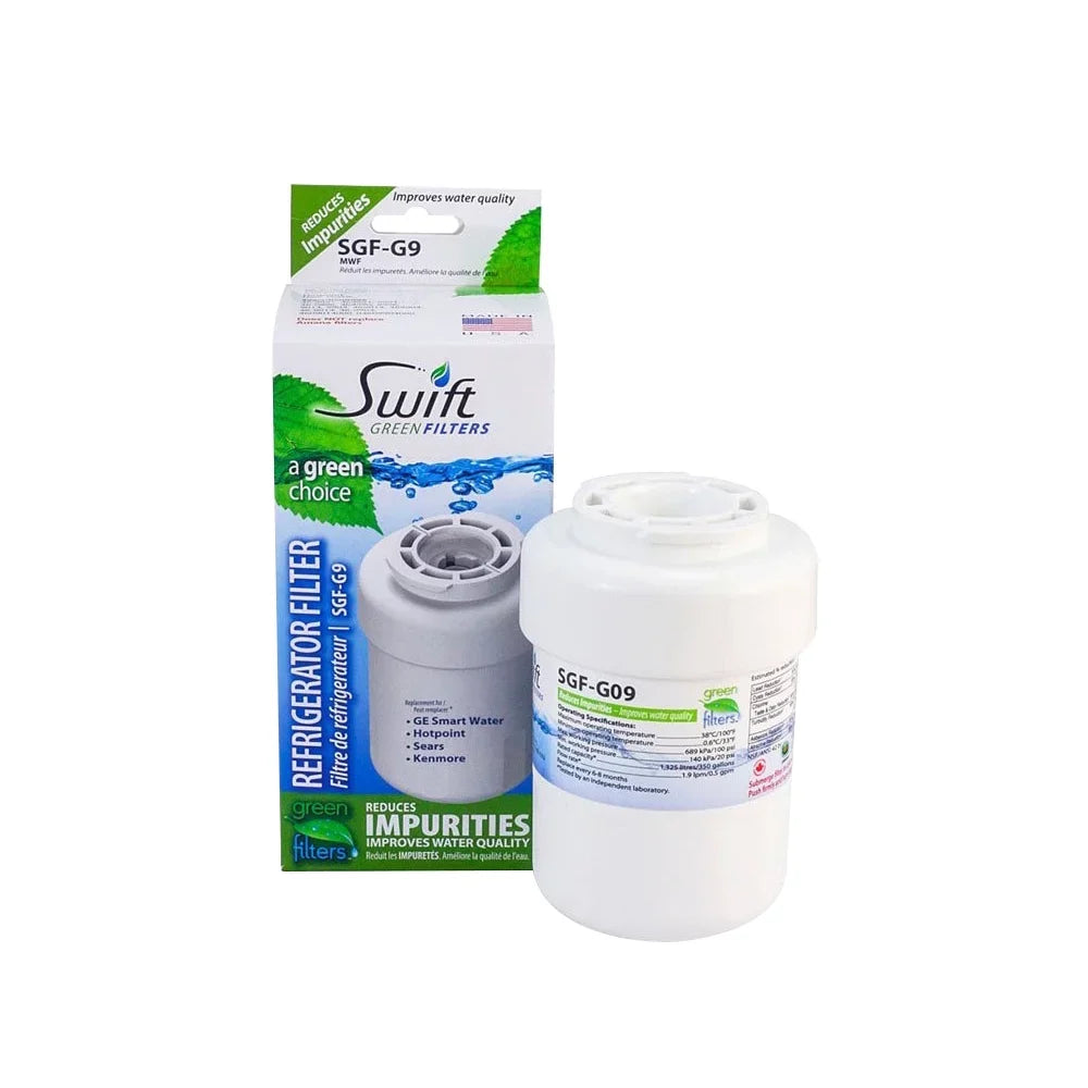 L Swift SGF-G9/RX Water Green x Filter, 3-3/16" 5" Filters Dia Refrigerator