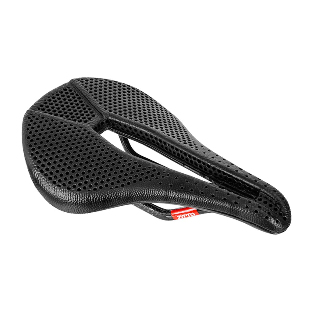 Comfortable Bike Bike MTB Seat 3D Cushion Cycling Printed Honeycomb Saddle Road