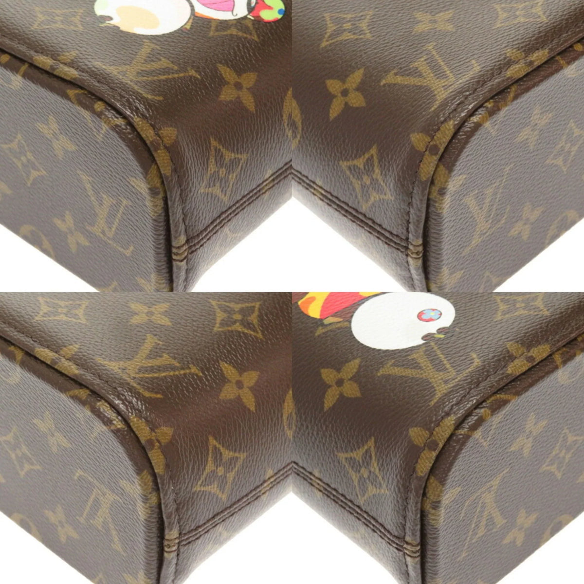 PM M51173 Limited (Good) Panda Monogram Murakami Louis Vuitton Vavan Takashi Pre-Owned Handbag