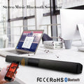 Bluetooth Sound Bar Soundbar Wireless Speakers V4.2 System 3D AUX TV Home Bluetooth Sound Bar Portable
