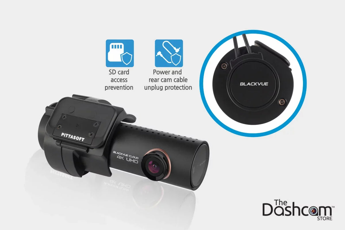Single Cloud-Capable BlackVue w/ 128 4K Lens Card DR900S-1CH WiFi Memory GPS Dashcam GB