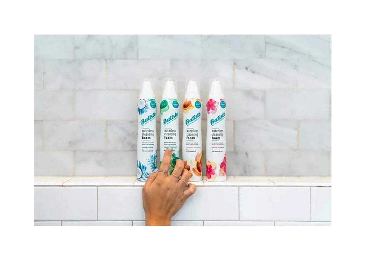 Waterless Cleanse Cleansing Shine + 3.6 Of OZ Coconut (Pack with Batiste Milk, Foam 6)