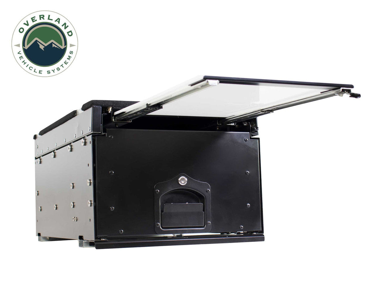 Slide Size Black Drawer Working Cargo & Out OVS Universal 21010201 Powder Box Station Coat With