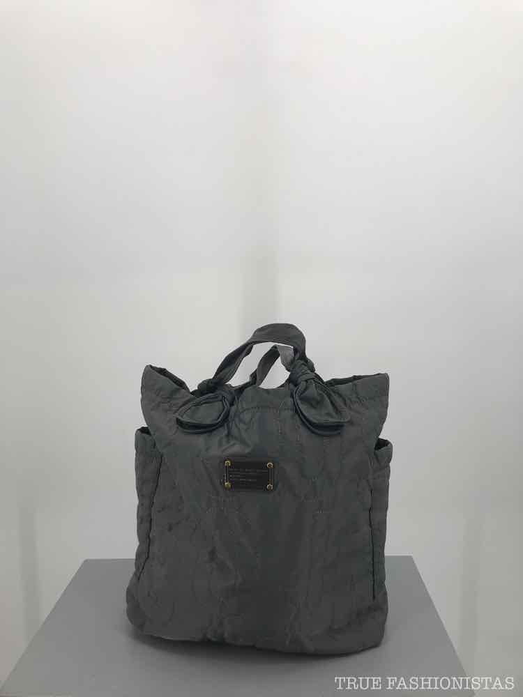 Monogram Jacobs By Marc Marc Tote Bag Pre-Owned Tote Grey