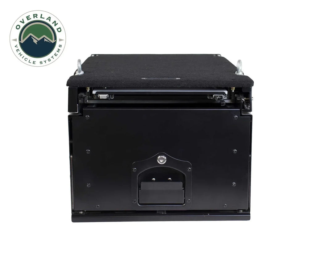 Slide Size Black Drawer Working Cargo & Out OVS Universal 21010201 Powder Box Station Coat With