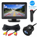 Monitor IP69K Rear Bus View HD Truck LCD for Parking Camera Car Backup 4.3in Van