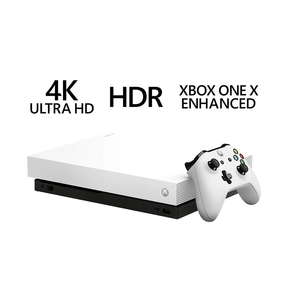 One AXTION New) with X HD Headset Microsoft Ultra (Refurbished: BOLT Xbox Like Cleaning White Bundle Pre-Owned 1TB, 4K Kit