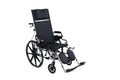 Full Drive Viper Detachable Desk Medical Reclining Wheelchair, 16" GT Seat Plus Arms,