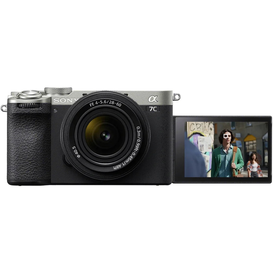 Body with Case Extra Software Silver a7C + Deco Bag + Gear Frame Charger Tripod + Battery + & F4-5.6 Sony Mirrorless Full Photography II Bundle ILCE-7CM2L/S Kit Camera Accessories Lens 28-60mm with