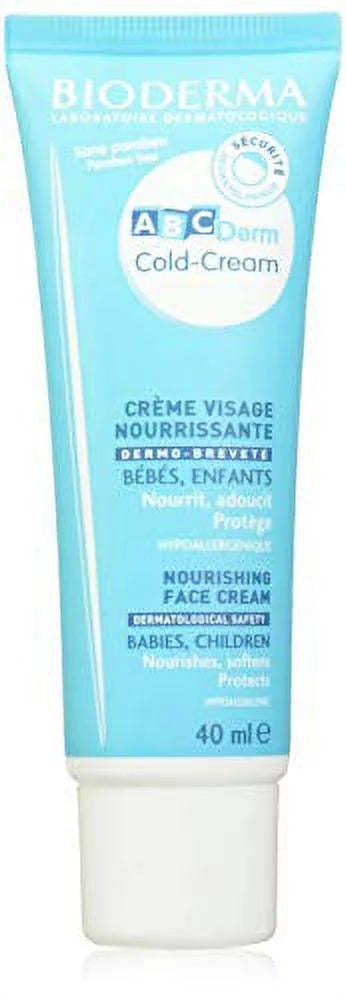 Cream Cream - Bioderma Cold Moisturizing Babies - Kids for and Gentle - - - Face Cream ABCDerm