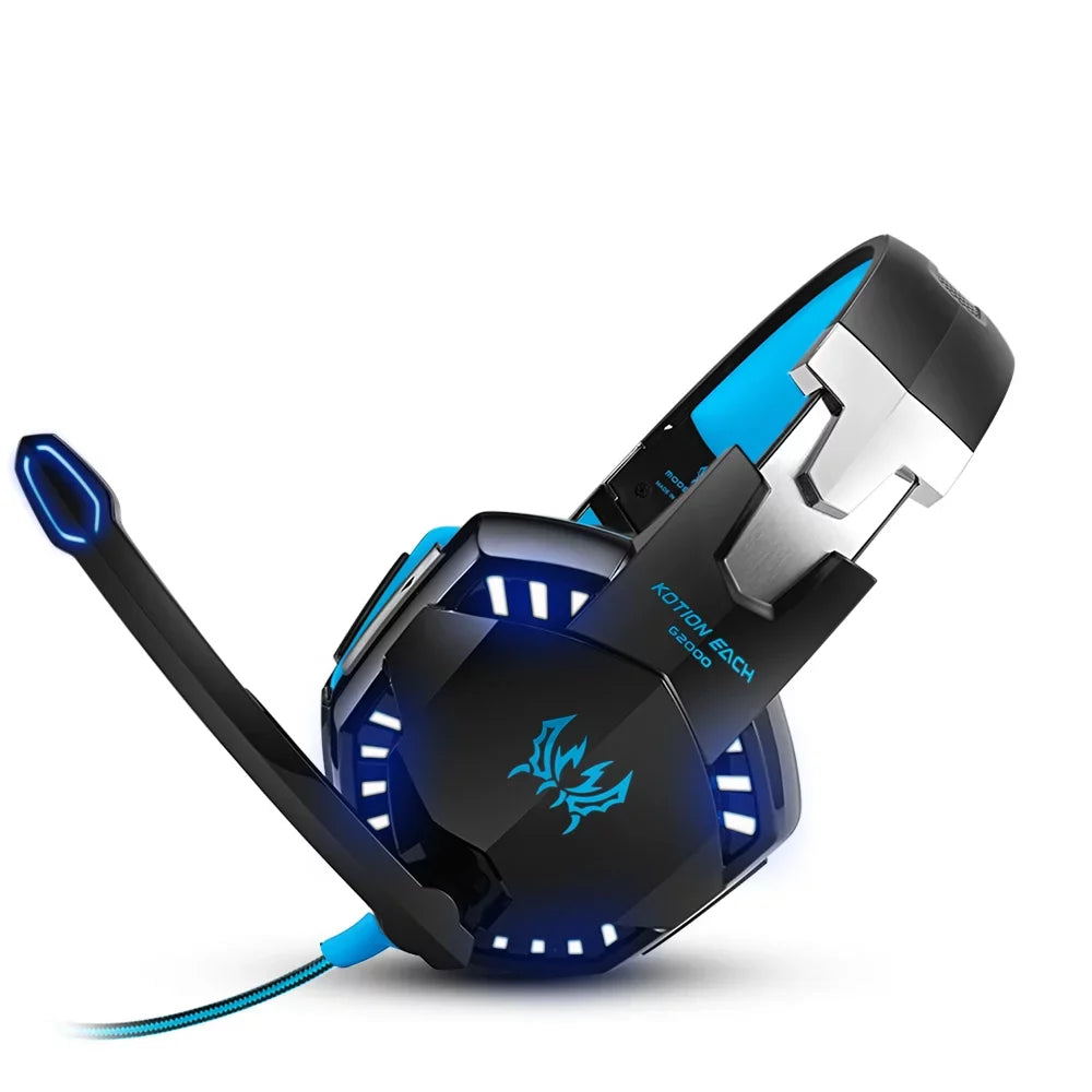 Cable G2000 Reduction PC Gaming Laptop KOTION Noise for Audio with Adapter EACH 3.5mm EACH Headset KOTION Smartphone