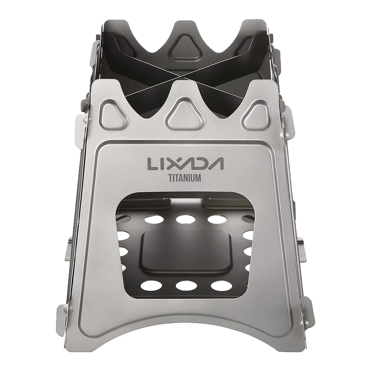 Ideal Compact for Camping, Picnicking Wood Cooking, and Folding - Stove Lixada