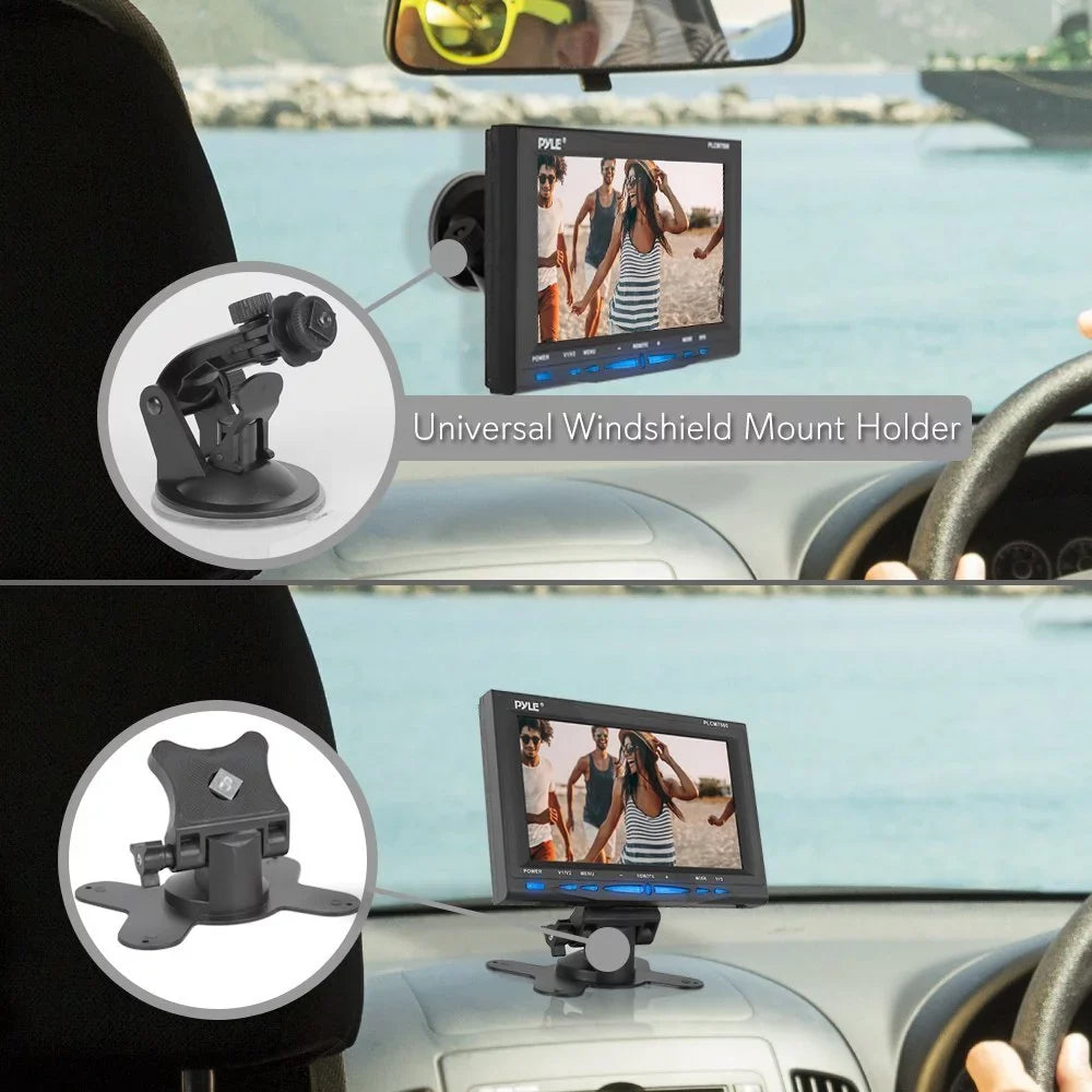 Suv'S Monitor OBD-II Scosche Most Color Camera And License Dash Plate Frame 4.3 System TFT An Interface Up D4Tfcamk For Camera Cars, With LCD With Back Trucks And