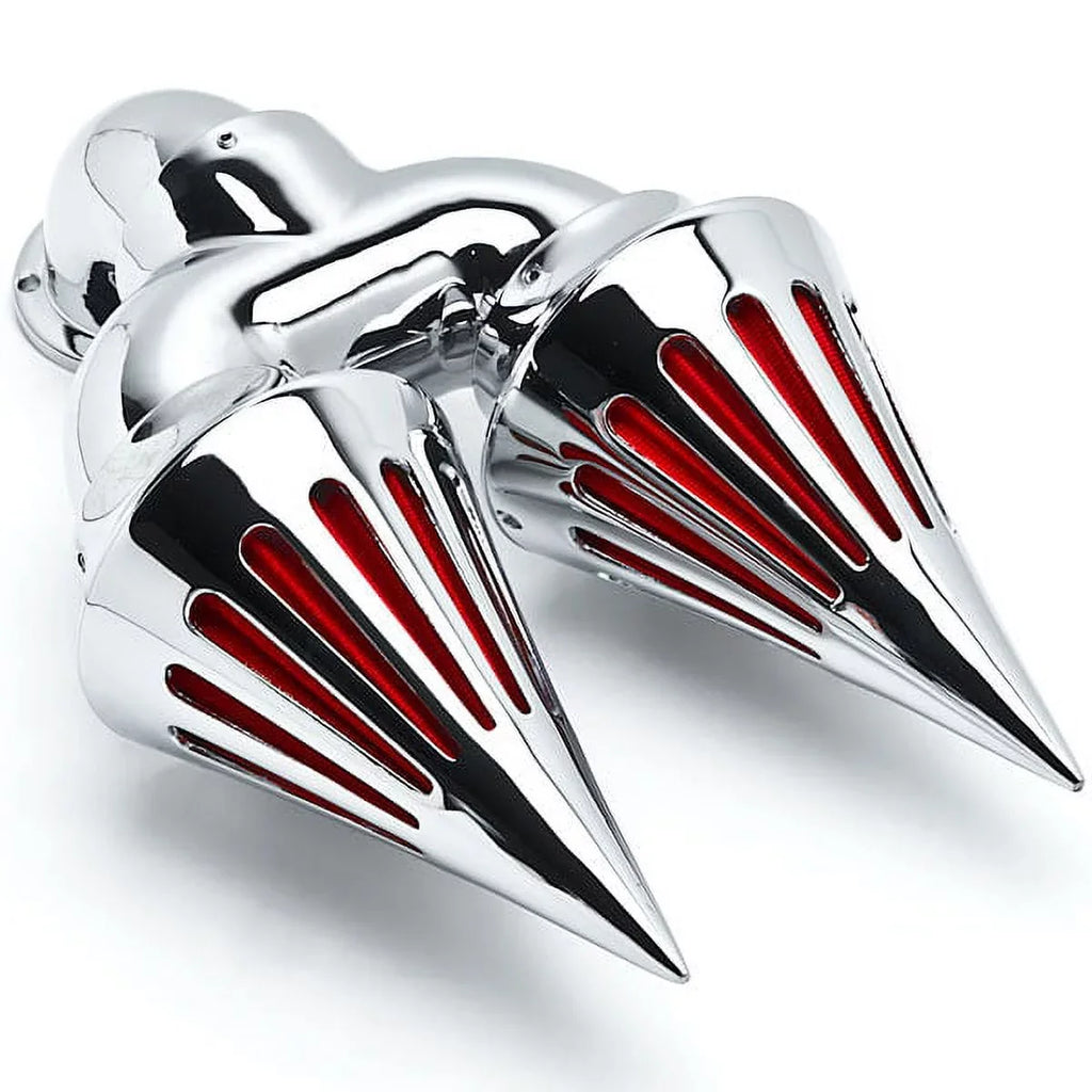Chrome Applications Intake Compatible Dual Krator Filter Harley-Davidson Sportster Custom Cleaner Kit Spike Air with