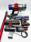 Pre-Owned - PURPLE/RED Cordless Vacuum Dyson (Fair) V10 Motorhead Stick 244393-01 Cyclone