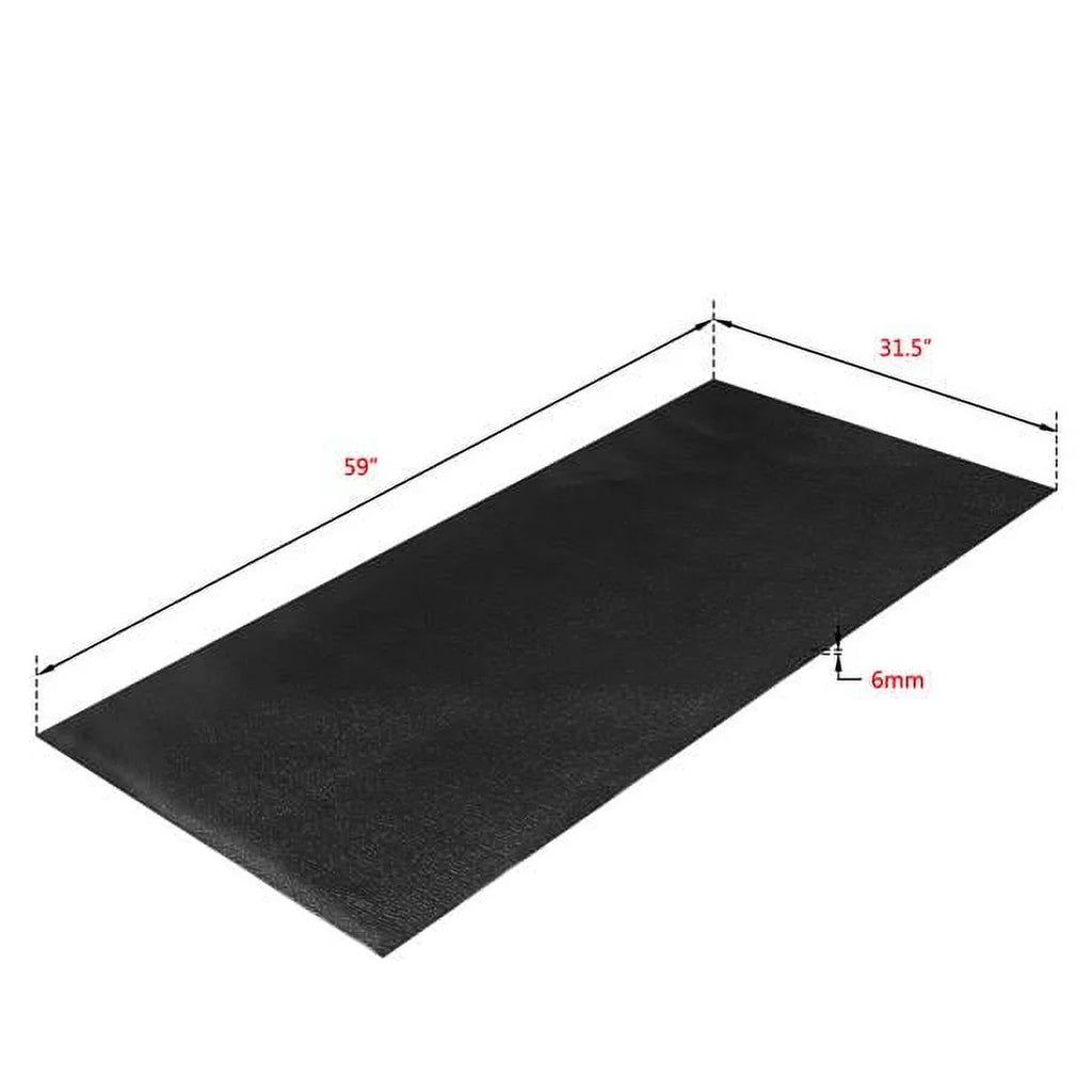 mat, Exercise Mats Treadmills Home PVC Workout Rowing Exercise for Recumbent and equipment Bikes fitness Machines Equipment for