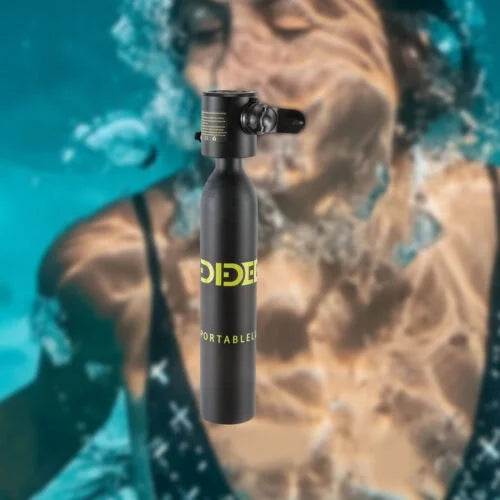 Diving Oxygen Underwater Dive Scuba Set 0.13gal Cylinder Breath Device Tank Mini