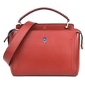 bag red FENDI shoulder dot com e55932a (Good) silver Fendi Pre-Owned handbag ladies leather