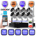 10 Outdoor Camera Indoor Cameras,P2P,Night Drive, Channels, 1TB with Human Audio,8Pcs Hard CCTV 3MP Wireless Kits, Vision,AI Security System NVR Surveillance DetectionCAM-WIFI-8CHS-WFS)