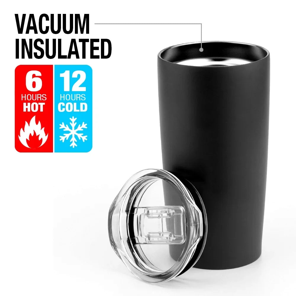 Leakproof Stainless & Great Drinks Wall Insulated Road Wizard with Brick 20 The Hot Travel Beverages Sliding Cold oz Coffee Tumbler Of Double Oz/Classic for | and Mug/Cup, Lid Steel Vacuum