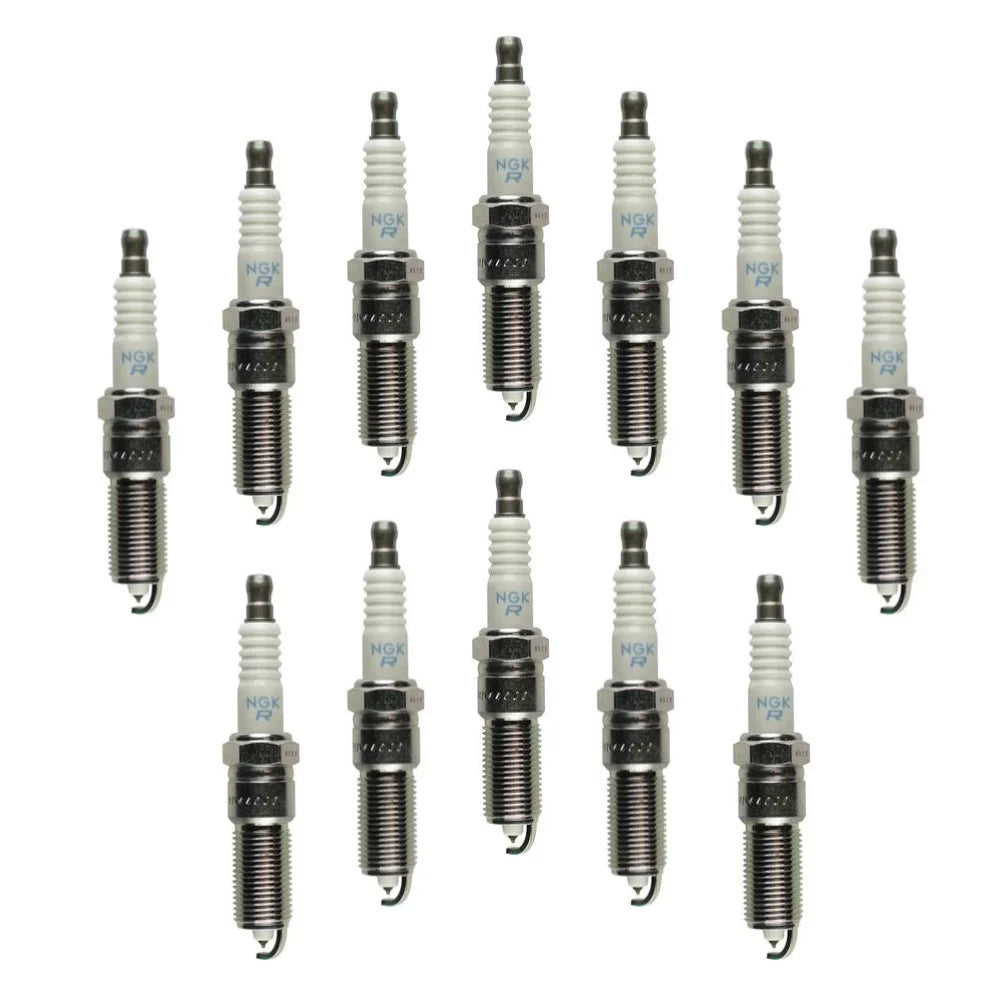 6.0L/5935cc ASTON Spark Platinum VOLANTE (12 for DB7 PTR5D-10 Plug Laser MARTIN Pack) 2004-2004 NGK VANTAGE