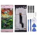 for Sony with Full Parts LCD Frame Repair Assembly G3112 Screen G3121 Xperia XA1 G3116 OEM Cellphone Digitizer