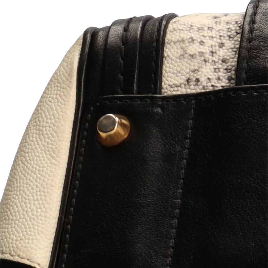 Shoulder Chloé Alice Bag Women's Pre-Owned Little Beige (Good) Chloe Leather