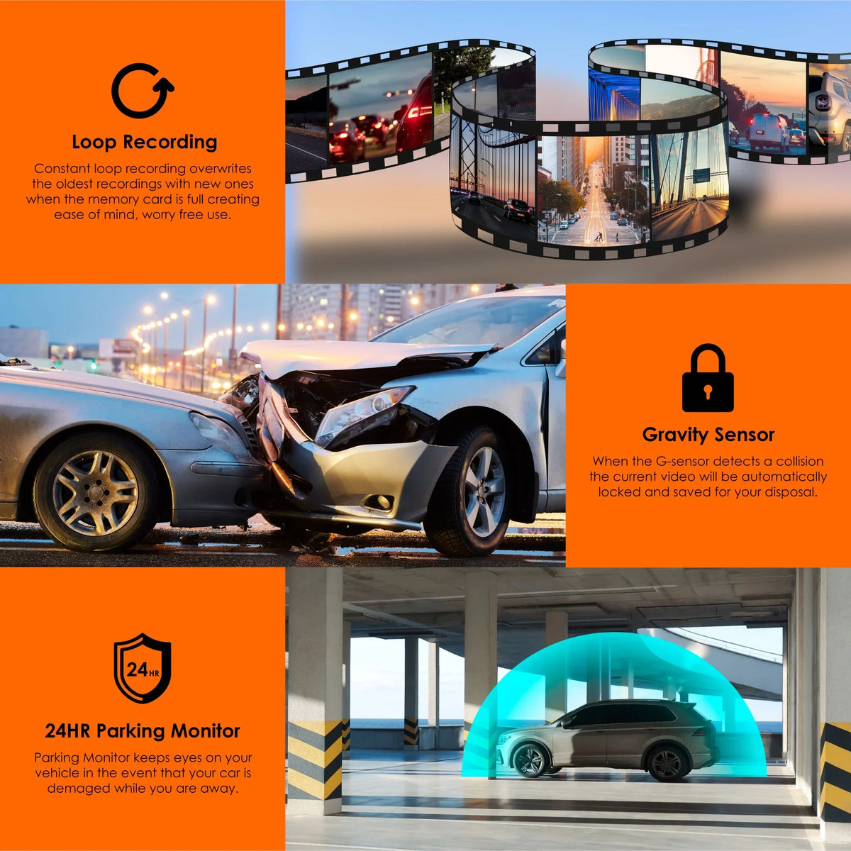 Recorder and V55 Camera 5.0 with GPS Dash Wi-Fi, Modular Cam Dash Car GHz Rexing 4K Capabilities,