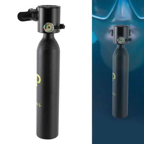 Diving Oxygen Underwater Dive Scuba Set 0.13gal Cylinder Breath Device Tank Mini