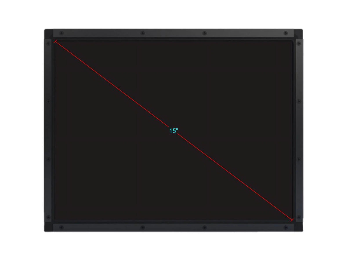LCD AccuTouch E326154 15" Elo Touchscreen (Rev with 1590L B) Open Frame