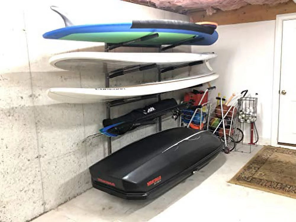 SUP Tier Freestanding Storage Rack Sports, for 5 G-210, Bronze Glacik Surf Stoneman and