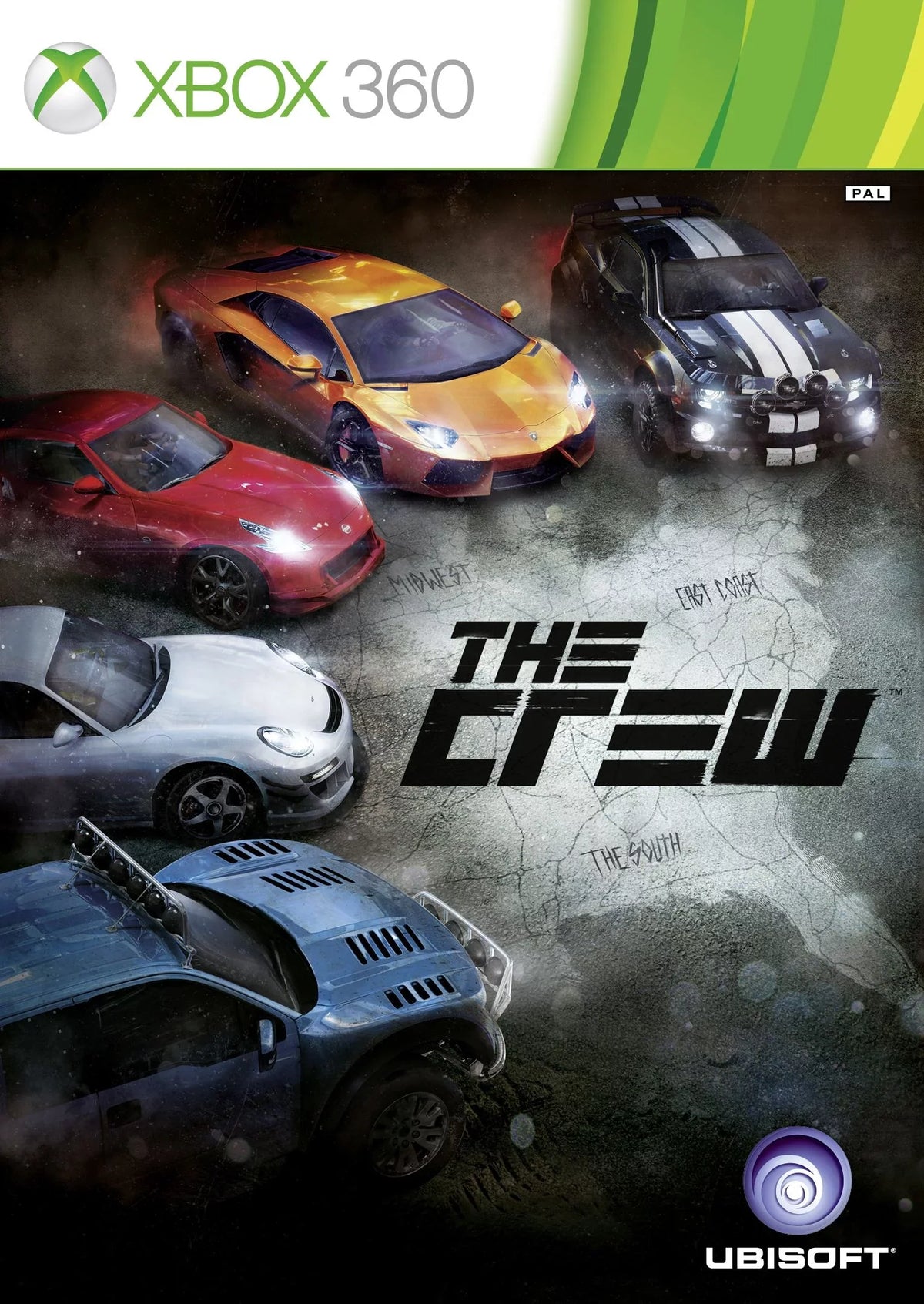 Crew, 887256000455 XBOX 360, The Ubisoft,