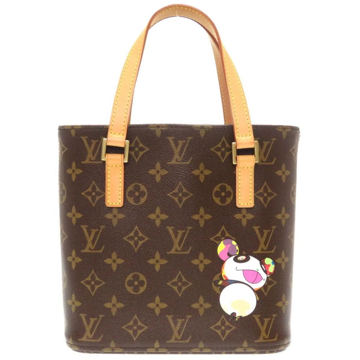 PM M51173 Limited (Good) Panda Monogram Murakami Louis Vuitton Vavan Takashi Pre-Owned Handbag