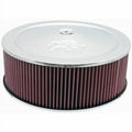 60-1300 Assembly Custom Intake - Air Filter K&N (Chrome)