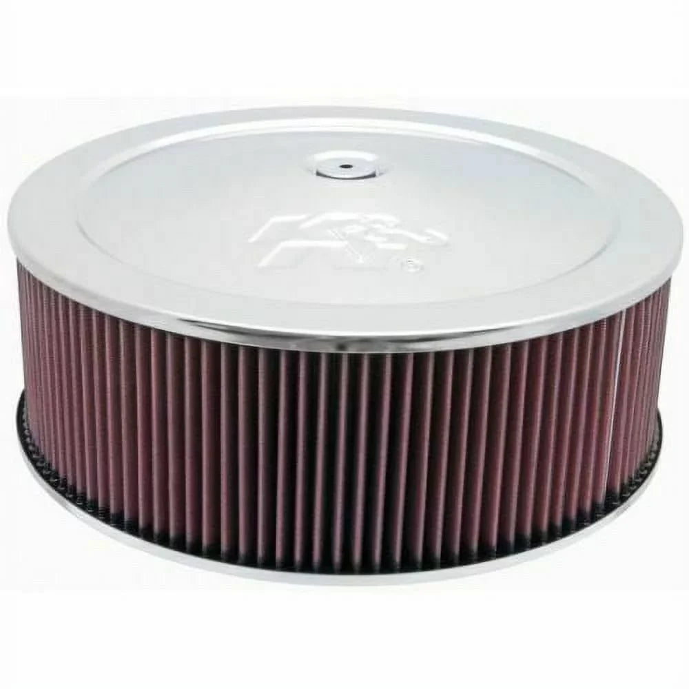 60-1300 Assembly Custom Intake - Air Filter K&N (Chrome)