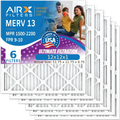 & Filter 12x12x1 AIRX Air USA AC Pack FILTERS MPR Conditioner 13 Filter to by Filters MERV Furnace Comparable HVAC 12x12x1 WICKED 6 FPR Electrostatic - CLEAN 9 Pleated Air 2200 AIR. Made Premium 1500